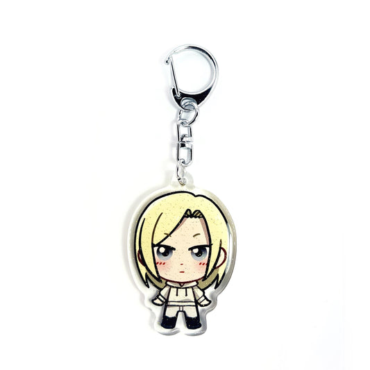 Annie Leonhart | Attack on Titan Acrylic Glitter Keychain