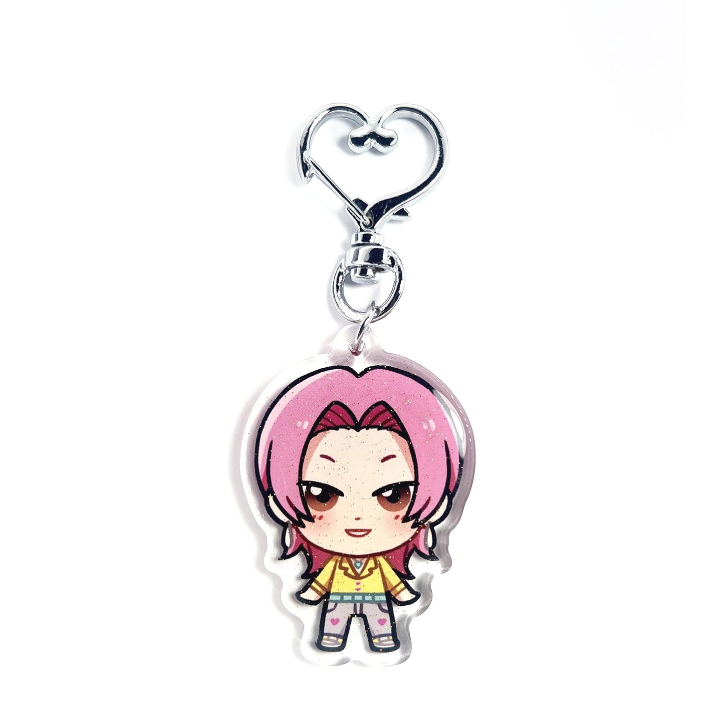 Romance Saja Boys | KPop Demon Hunters Acrylic Glitter Keychain