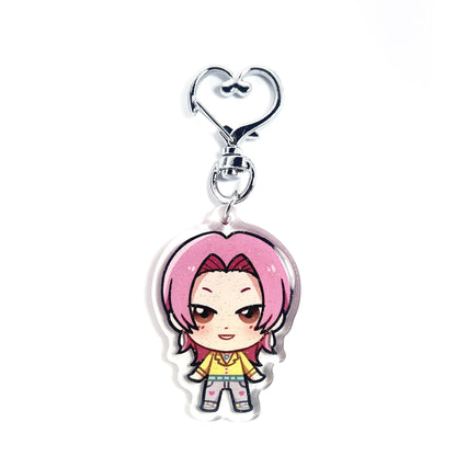 Romance Saja Boys | KPop Demon Hunters Acrylic Glitter Keychain