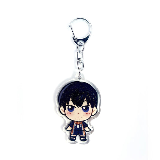 Tobio Kageyama | Haikyuu!! Acrylic Glitter Keychain