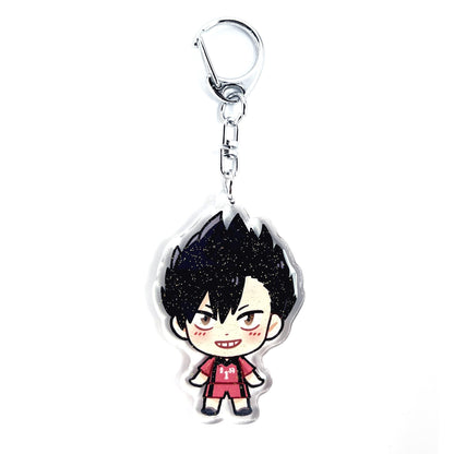 Tetsuro Kuroo | Haikyuu!! Acrylic Glitter Keychain