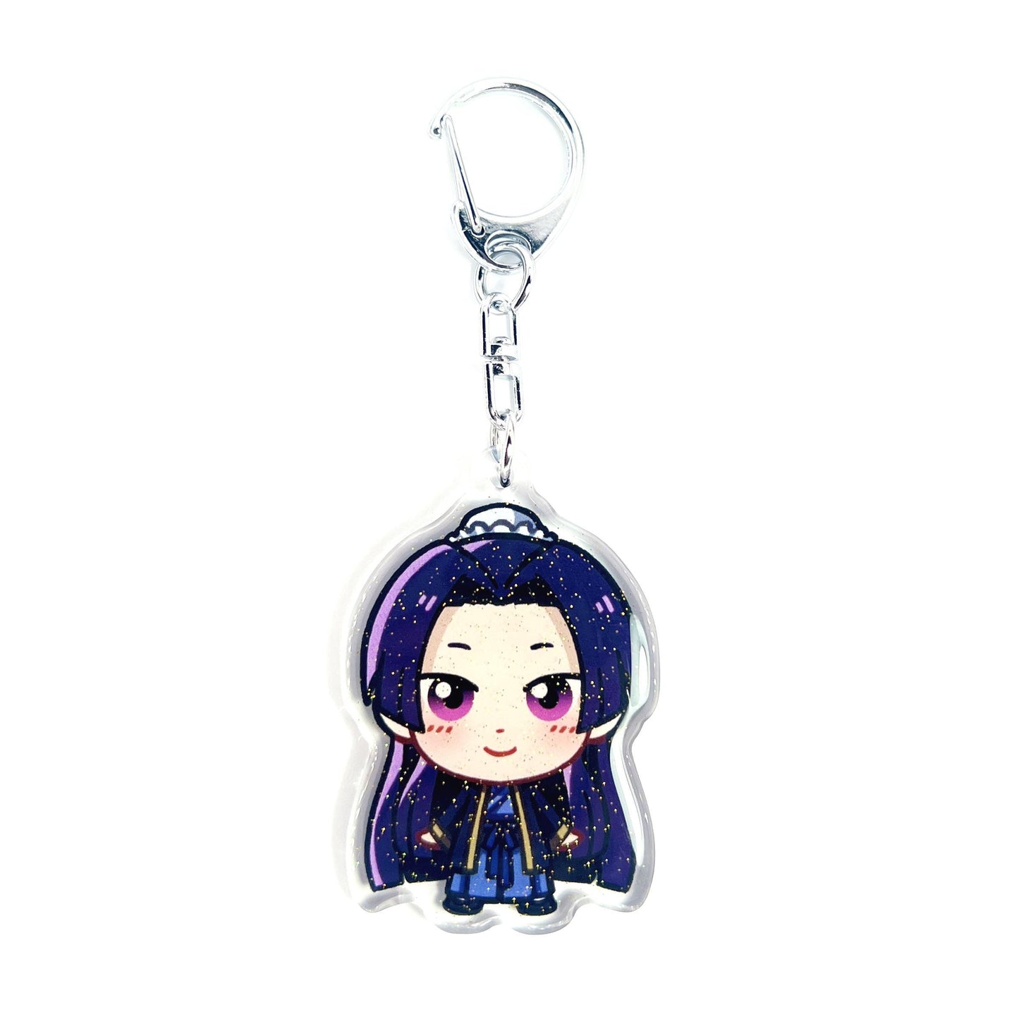 Jinshi | Kusuriya no Hitorigoto (The apothecary diaries) Acrylic Glitter Keychain