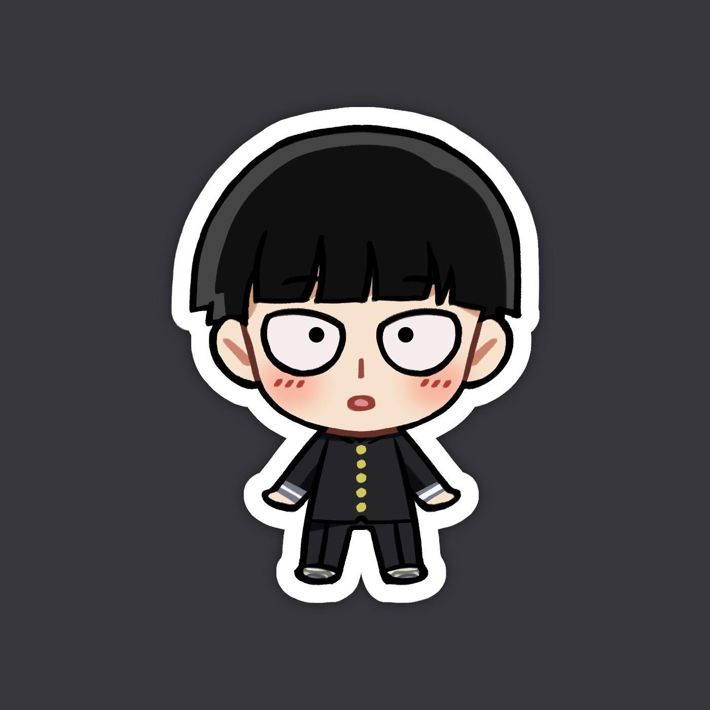 Shigeo Kageyama | Mob Psycho 100 Vinyl Sticker