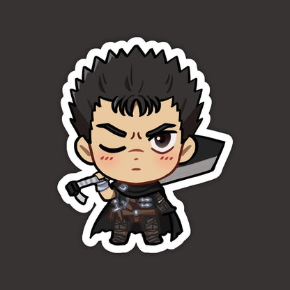 Guts | Berserk Vinyl Sticker