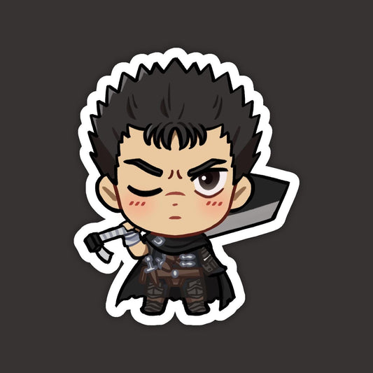 Guts | Berserk Vinyl Sticker
