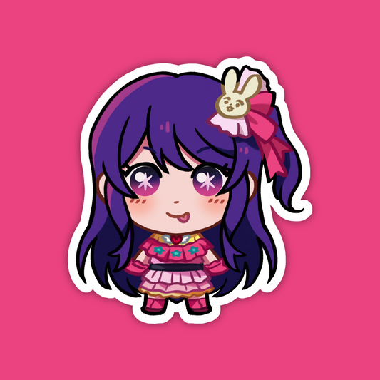 Ai Hoshino | Oshi no Ko Vinyl Sticker